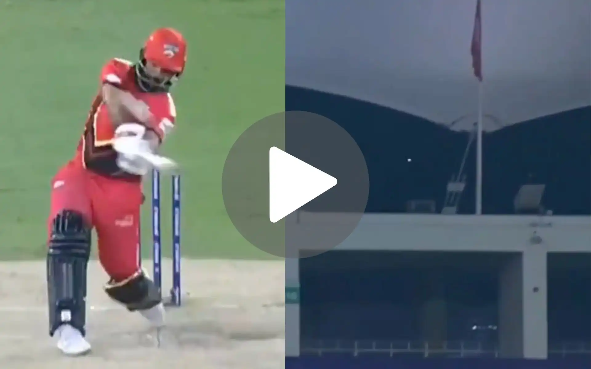 [Watch] Fakhar Zaman Reminds Pakistan Of His Talent With A Six On Top Tier Of Dubai Stadium